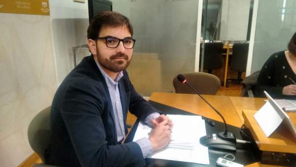 El portavoz parlamentario de Ciudadanos, Diego Ubis El portavoz parlamentario de Ciudadanos, Diego Ubis