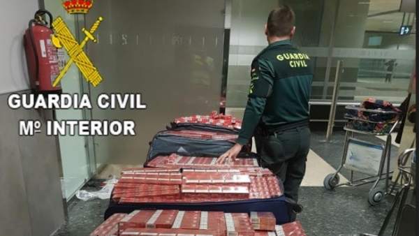 Cajetillas de tabaco intervenidas en Manises Cajetillas de tabaco intervenidas en Manises
