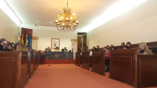 Pleno de la Diputación de Huelva del 7 de marzo de 2018. Pleno de la Diputación de Huelva del 7 de marzo de 2018.