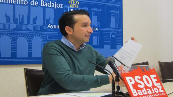 Ricardo Cabezas, portavoz PSOE en Badajoz Ricardo Cabezas, portavoz PSOE en Badajoz