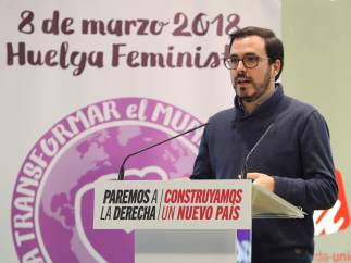 Alberto Garzón, coordinador federal de IU.