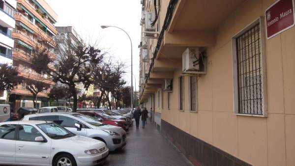 Calle Antonio Maura en Ciudad Jardín Calle Antonio Maura en Ciudad Jardín