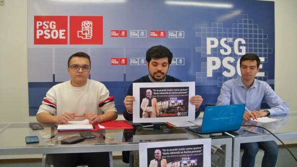 Xuventudes Socialistas presenta una campaña contra Baltar Xuventudes Socialistas presenta una campaña contra Baltar