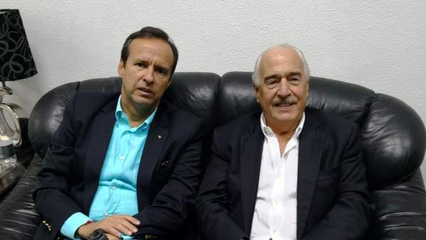 Andrés Pastrana y Jorge Quiroga Andrés Pastrana y Jorge Quiroga