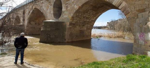 Crecida del río Duero en Zamora