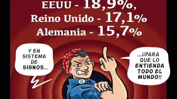 Viñeta de J.A. Bernal para el 8M Viñeta de J.A. Bernal para el 8M