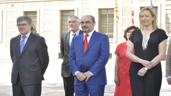 El presidente del Gobierno de Aragón, Javier Lambán. El presidente del Gobierno de Aragón, Javier Lambán.
