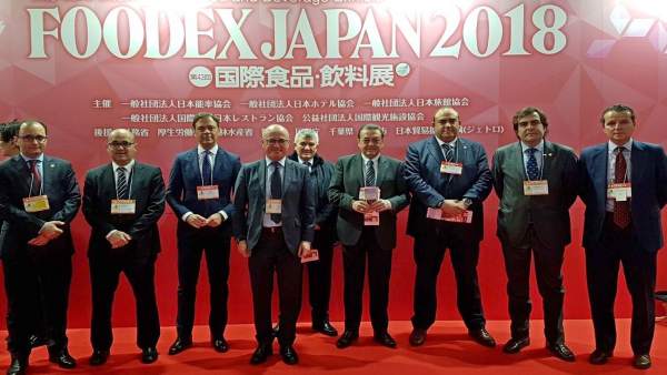 La misión institucional y empresarial visita la feria ‘Foodex Japan’ La misión institucional y empresarial visita la feria ‘Foodex Japan’