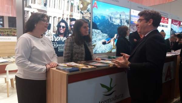 Extremadura presente en una feria de Berlín Extremadura presente en una feria de Berlín