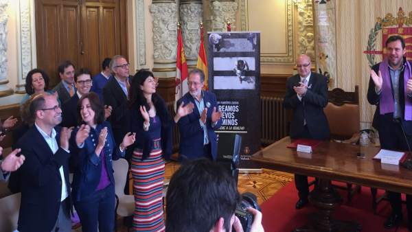 Acto del Día Internacional de la Mujer en el Ayuntamiento de Valladolid Acto del Día Internacional de la Mujer en el Ayuntamiento de Valladolid