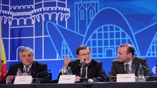 Rajoy en als jornadas del PPE en València Rajoy en als jornadas del PPE en València