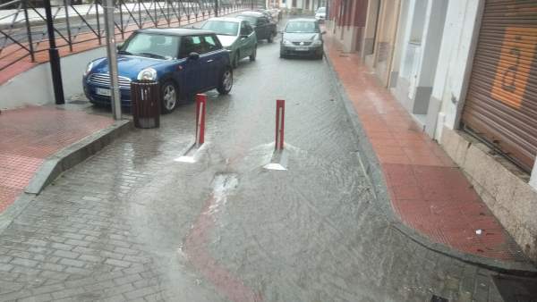 Efectos de la lluvia en La Herradura Efectos de la lluvia en La Herradura