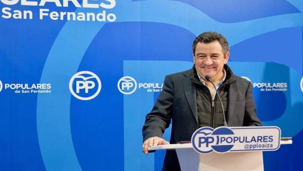 José Loaiza, del PP de San Fernando-Cádiz José Loaiza, del PP de San Fernando-Cádiz