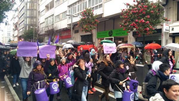 Manifestación en Santiago por el 8M Manifestación en Santiago por el 8M