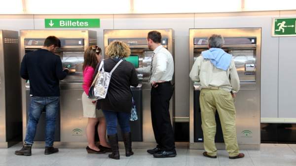 Máquinas expendedoras del Metro de Sevilla Máquinas expendedoras del Metro de Sevilla