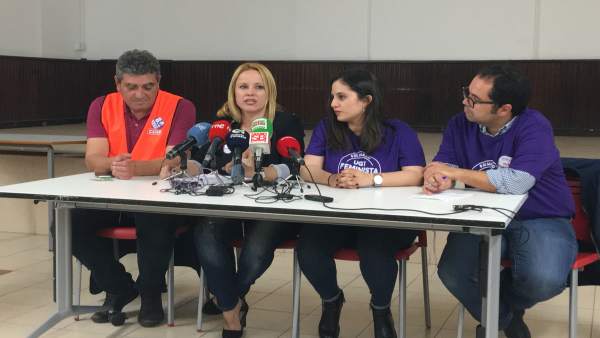 Rueda de prensa de CCOO y UGT este 8M Rueda de prensa de CCOO y UGT este 8M