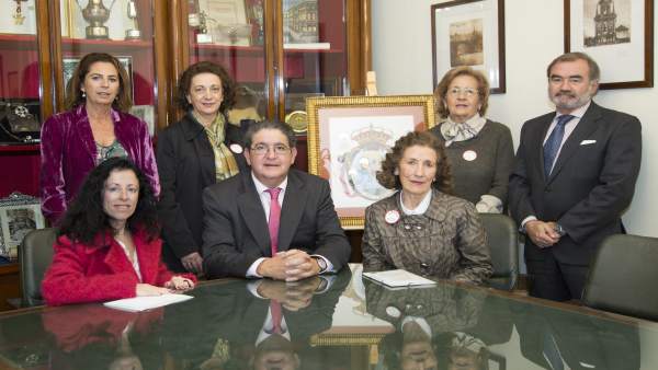 Acto de entrega de la aportación económica a Andex y Aldeas Infantiles Acto de entrega de la aportación económica a Andex y Aldeas Infantiles