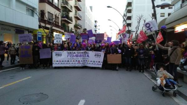 Manifestación por el 8M en Ibiza Manifestación por el 8M en Ibiza
