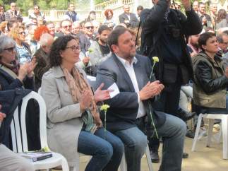M.Rovira y O.Junqueras, ERC.