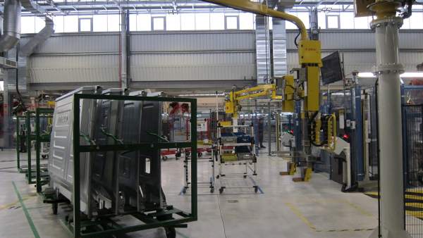 Valladolid. Fase de producción en la fábrica de Iveco Valladolid. Fase de producción en la fábrica de Iveco