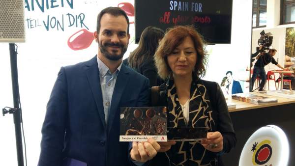 El chocolate de Aragón se promociona en Berlín El chocolate de Aragón se promociona en Berlín