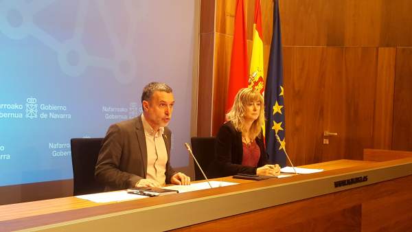 Miguel Laparra y Ana Ollo. Miguel Laparra y Ana Ollo.