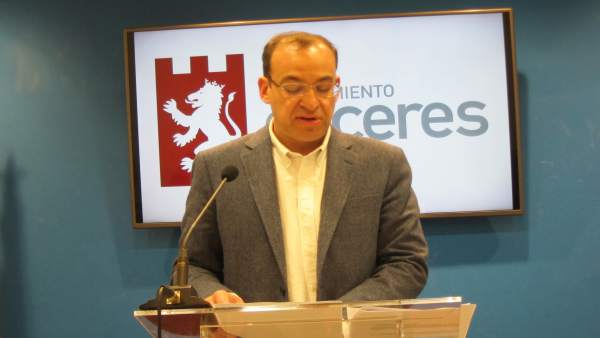 Rafael Mateos, concejal de Seguridad Ciudadana Cáceres Rafael Mateos, concejal de Seguridad Ciudadana Cáceres