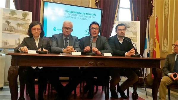 Firma protocolo Ciudad de la Justicia de Cádiz Firma protocolo Ciudad de la Justicia de Cádiz