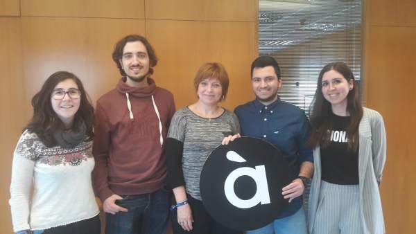 Primeros estudiantes en prácticas en À Punto Primeros estudiantes en prácticas en À Punto