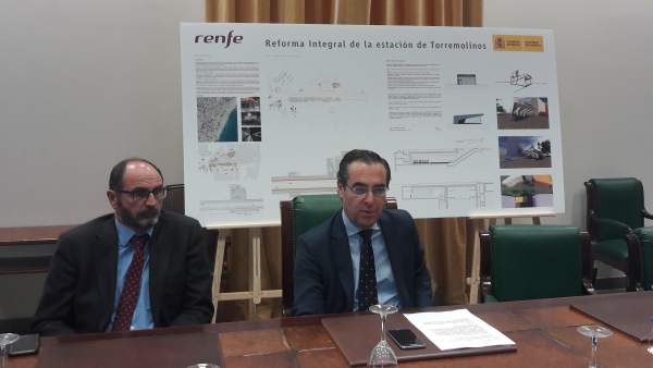 Miguel Briones reunión Renfe La Nogalera Torremolinos Miguel Briones reunión Renfe La Nogalera Torremolinos