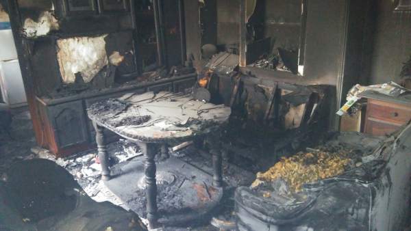 Incendio en una vivienda de Villamartín (Cádiz) Incendio en una vivienda de Villamartín (Cádiz)