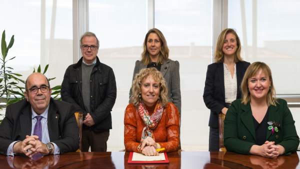 Firma del convenio SODERCAN-ODECA Firma del convenio SODERCAN-ODECA