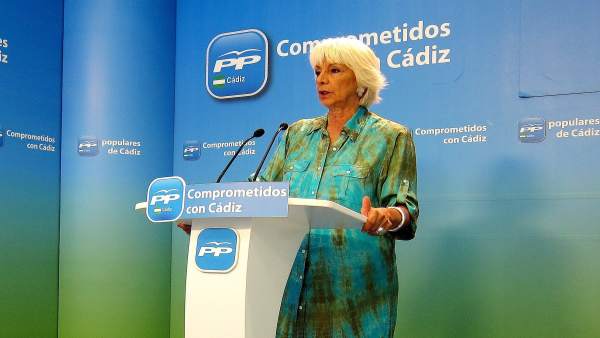 Teófila Martínez, diputada del PP por Cádiz Teófila Martínez, diputada del PP por Cádiz