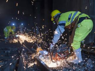 Trabajos de mantenimiento ferroviarios