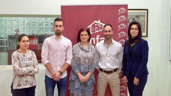 Reunión de NNGG Almería con Amfar Reunión de NNGG Almería con Amfar