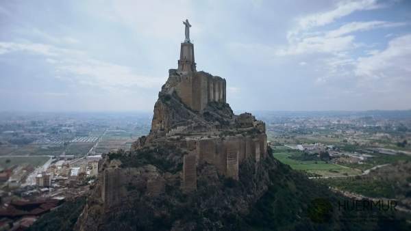 Huermur muestra el estado actual del Castillo de Monteagudo con un vídeo aéreo Huermur muestra el estado actual del Castillo de Monteagudo con un vídeo aéreo