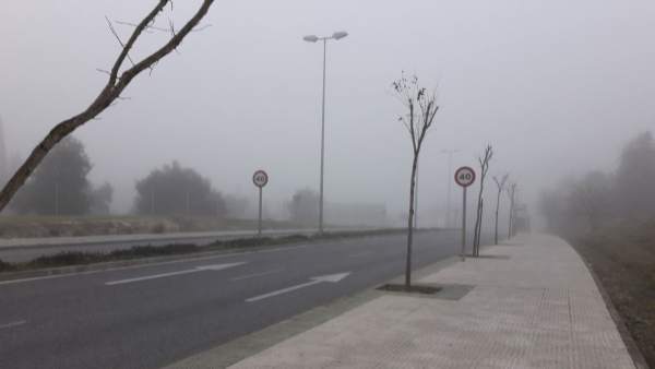 Calle con viento Calle con viento