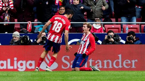 Griezmann y Diego Costa Griezmann y Diego Costa