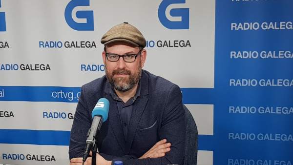 Martiño Noriega en la Radio Galega Martiño Noriega en la Radio Galega