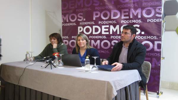 Carmen Santos y Juan Merlo, Podemos Galicia Carmen Santos y Juan Merlo, Podemos Galicia