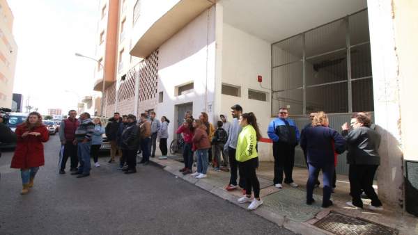 Lugar de la detención de la pareja del padre de Gabriel Cruz Lugar de la detención de la pareja del padre de Gabriel Cruz
