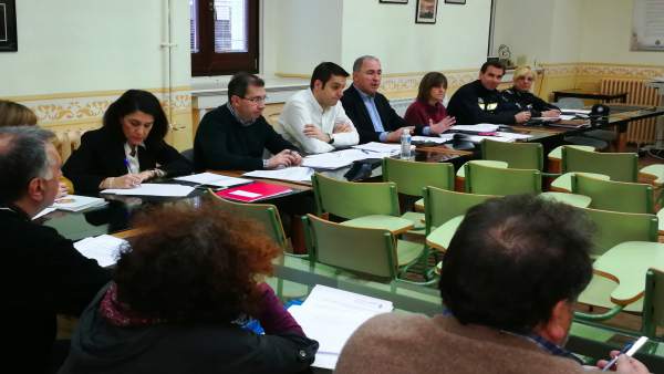 Reunión de la mesa de negociación en el Ayuntamiento de Valladolid Reunión de la mesa de negociación en el Ayuntamiento de Valladolid