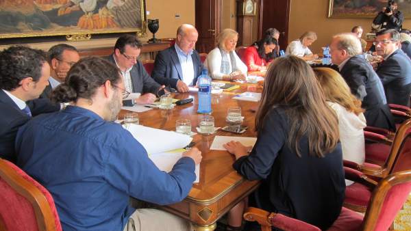 Reunión de la Junta de Portavoces en la Junta General del Principado de Asturias Reunión de la Junta de Portavoces en la Junta General del Principado de Asturias