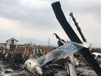 Accidente de avión en Katmandú