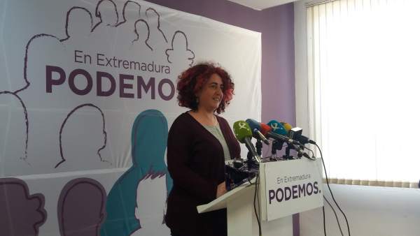 La secretaria de Feminismo y LGTBI Podemos, Clara Sayabera La secretaria de Feminismo y LGTBI Podemos, Clara Sayabera