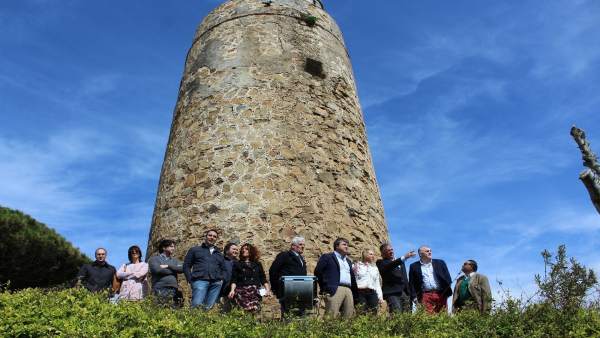 El PP en la Torre Vigía de Mijas El PP en la Torre Vigía de Mijas
