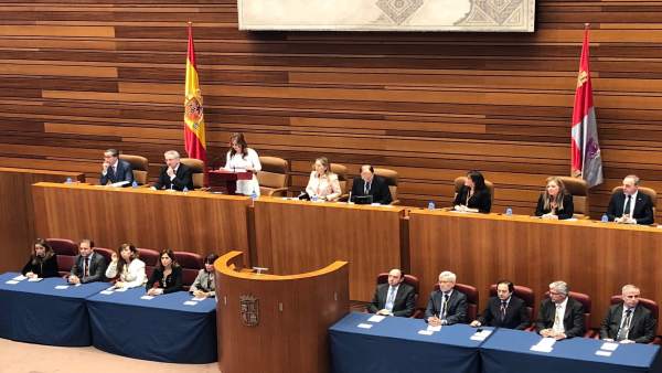 Acto conmemorativo en las Cortes de CyL con Congreso y Senado 12-3-2018 Acto conmemorativo en las Cortes de CyL con Congreso y Senado 12-3-2018