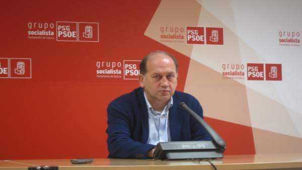 El portavoz de los socialistas en la Cámara gallega, Xoaquín Fernández El portavoz de los socialistas en la Cámara gallega, Xoaquín Fernández