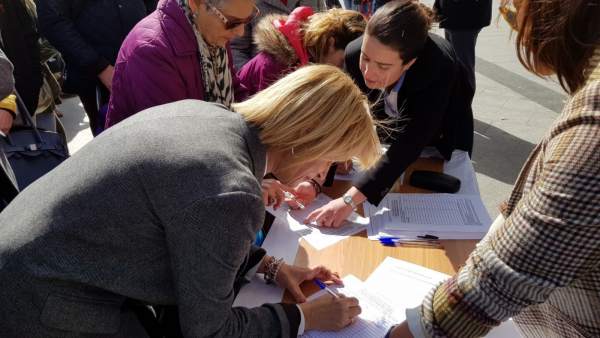 La diputada María José García-Pelayo firma una petición pro prisión permanente La diputada María José García-Pelayo firma una petición pro prisión permanente