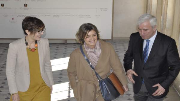 Tejerina en la Comisión de Seguimiento del Pacto del Agua de Aragón Tejerina en la Comisión de Seguimiento del Pacto del Agua de Aragón